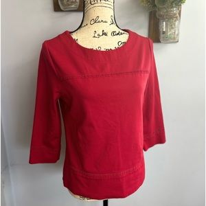 Chico’s Red‎ Blouse Spandex
